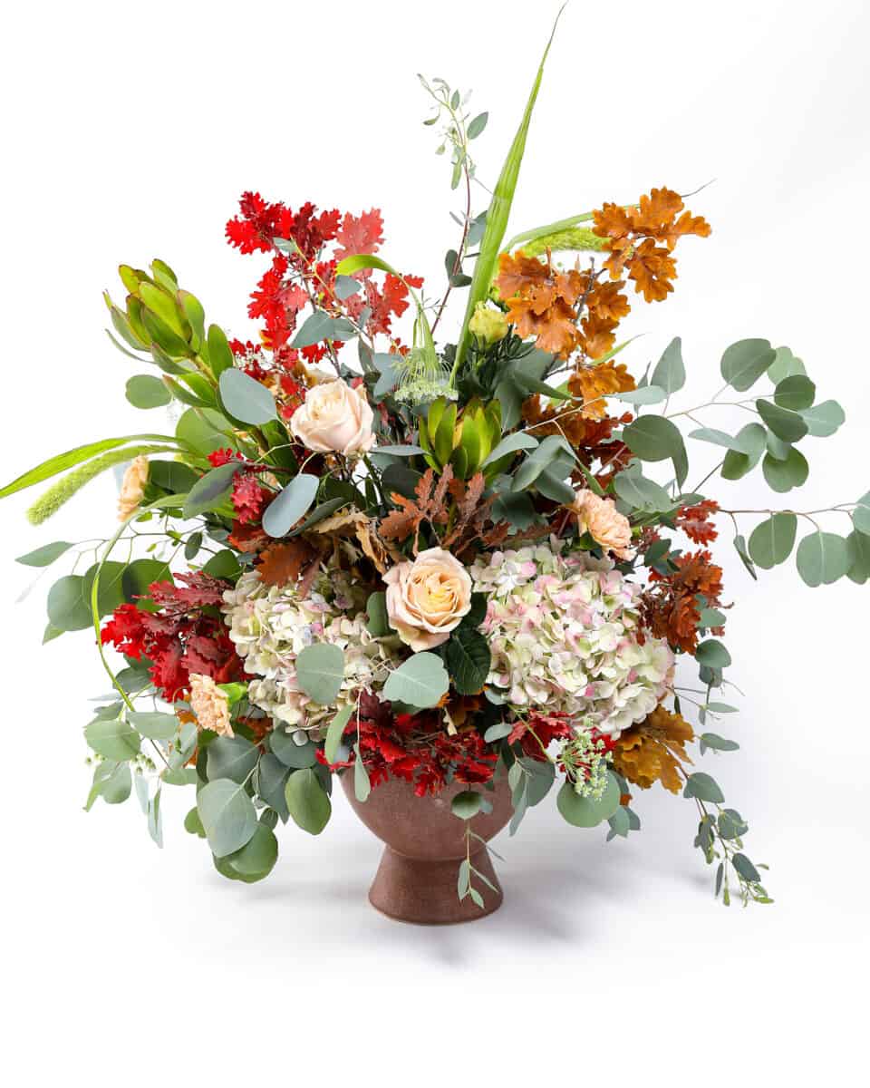 In Bloom's Fall Flower Arrangement The Grand Forage