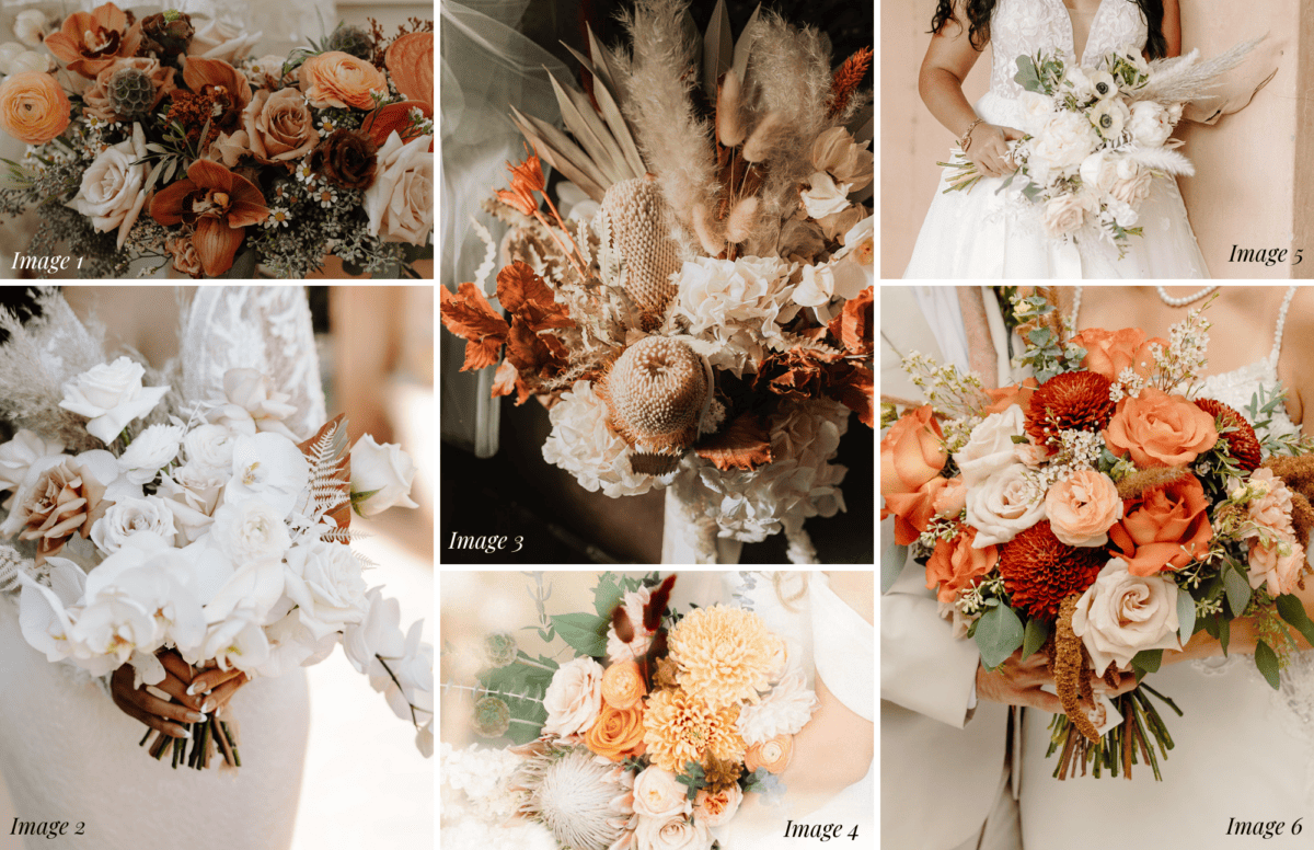 best fall florals for weddings